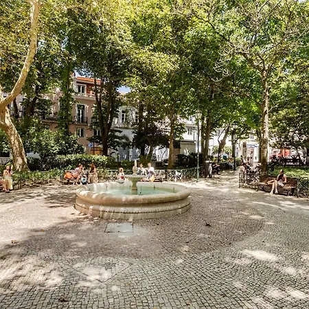 Charming And Stylish Downtown In Xix Century Building 아파트 리스본